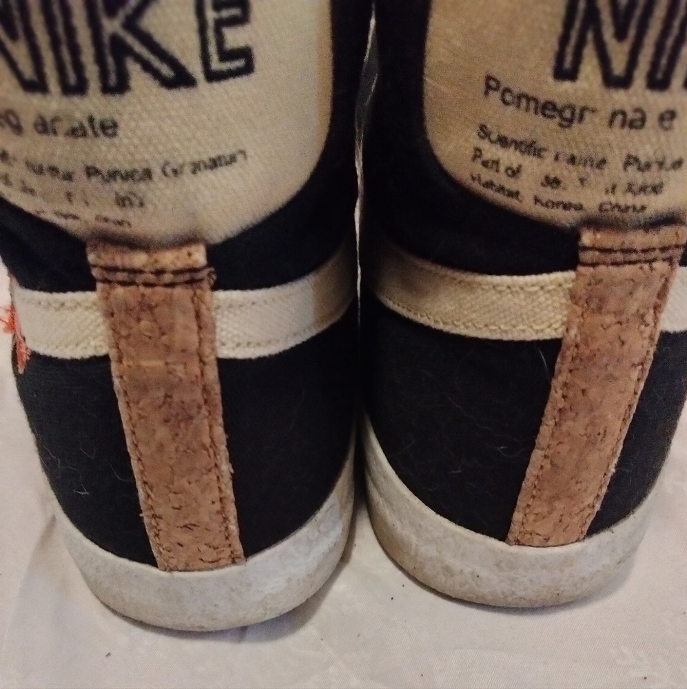 Nike Blazer Mid 77 Mens Size 9 Pomegranate Black Solar Flare Shoes Sneakers - Picture 7 of 12